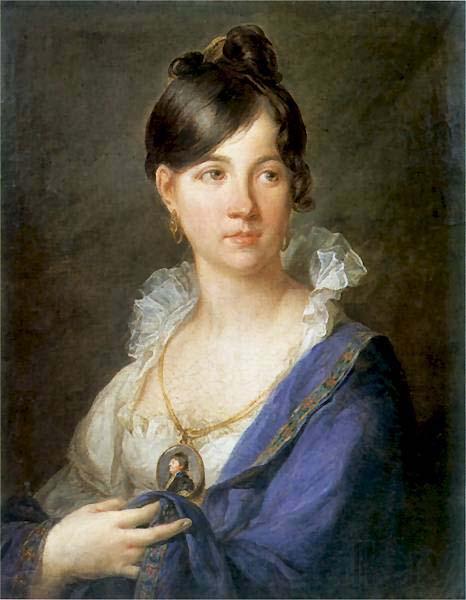 Franciszek Ksawery Lampi Portrait of Maria Magnuszewska nee Borakowska. Norge oil painting art